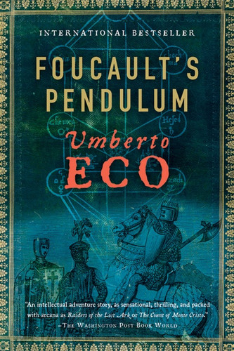 Foucault's Pendulum book cover by Umberto Eco