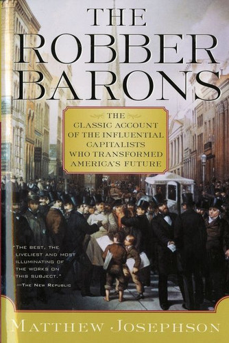 The Robber Barons book cover by Matthew Josephson