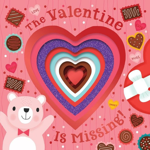 The Valentine Is Missing!  with Cut-Out Reveals (Peek-Through Holidays #3) book cover by Cynthia Platt