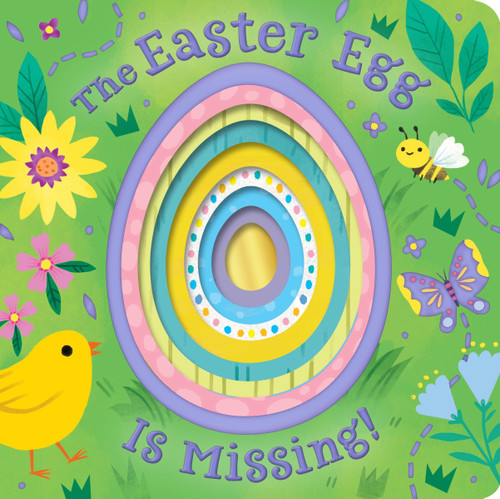 The Easter Egg Is Missing!: An Easter And Springtime Book For Kids (Peek-Through Holidays #4) book cover by Cynthia Platt