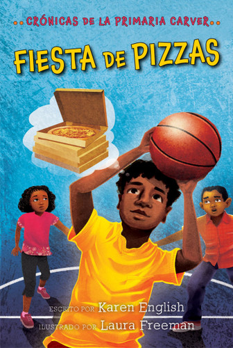 Fiesta De Pizzas: Pizza Party (Spanish edition) book cover by Karen English
