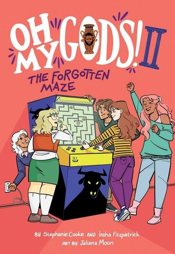 Oh My Gods! 2: The Forgotten Maze: A Graphic Novel (OMGs) book cover by Stephanie Cooke, Insha Fitzpatrick