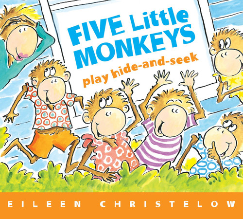 Five Little Monkeys Play Hide and Seek book cover by Eileen Christelow