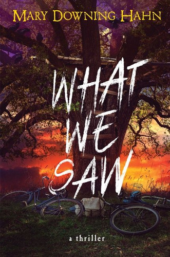 What We Saw: A Thriller book cover by Mary Downing Hahn
