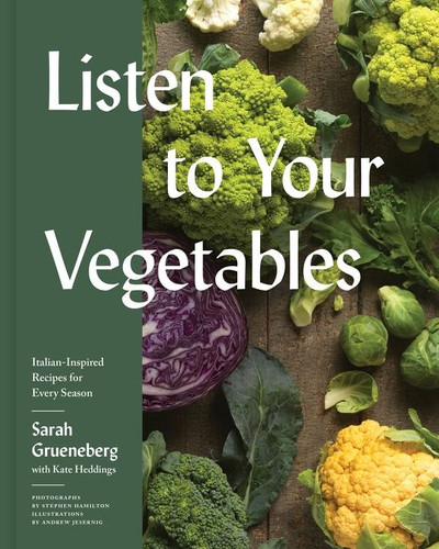 Listen To Your Vegetables: Italian-Inspired Recipes for Every Season book cover by Sarah Grueneberg, Kate Heddings