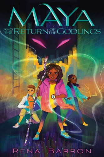 Maya and the Return of the Godlings (Maya and the Rising Dark #2) book cover by Rena Barron