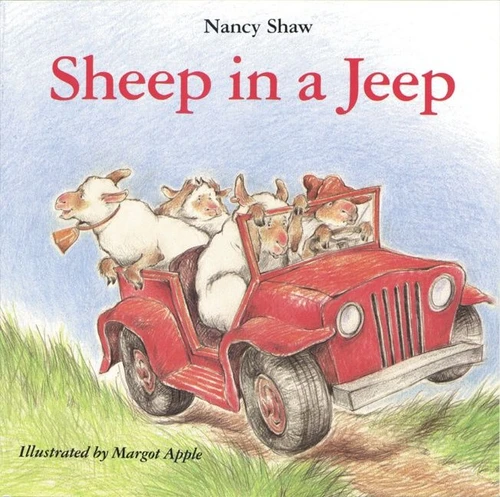 Sheep in a Jeep (Sheep in a Jeep #1) book cover by Nancy E. Shaw