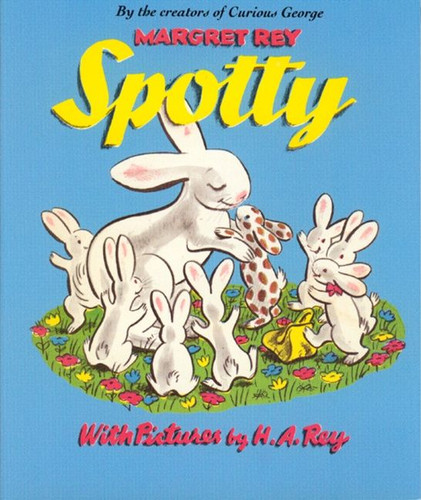 Spotty book cover by H. A. Rey, Margret Rey