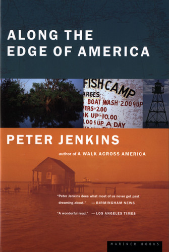 Along The Edge Of America book cover by Peter Jenkins