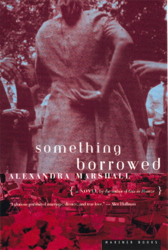 Something Borrowed book cover by Alexandra Marshall