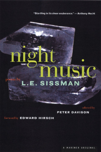 Night Music: Poems book cover by L. E. Sissman, Edward Hirsch