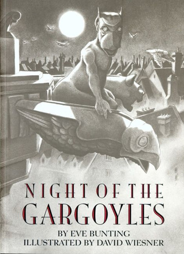 Night of the Gargoyles book cover by Eve Bunting