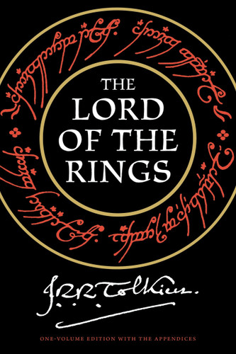 The Lord Of The Rings book cover by J.R.R. Tolkien