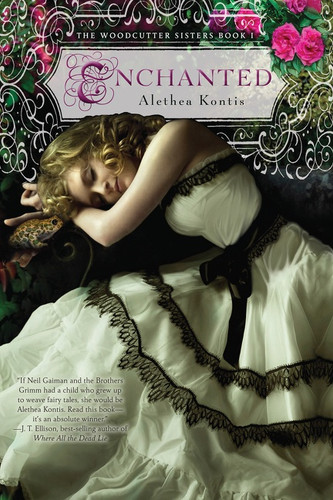 Enchanted book cover by Alethea Kontis