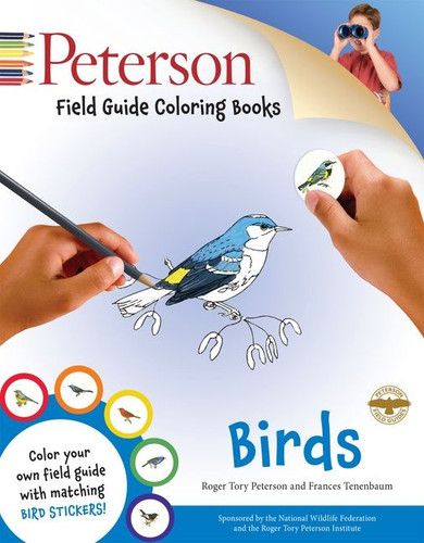 Peterson Field Guide Coloring Books: Birds: A Coloring Book (Peterson Field Guide Color-In Books #22) book cover by Peter Alden, Roger Tory Peterson