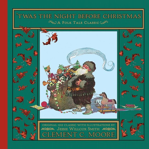 'Twas the Night Before Christmas: A Christmas Holiday Book for Kids (Holiday Classics) book cover by Clement Clarke Moore