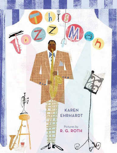 This Jazz Man book cover by Karen Ehrhardt