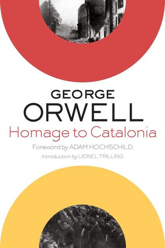 Homage To Catalonia book cover by George Orwell