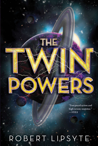 The Twin Powers book cover by Robert Lipsyte