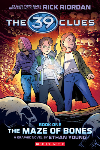 39 Clues: The Maze of Bones: A Graphic Novel (39 Clues Graphic Novel #1) book cover by Rick Riordan