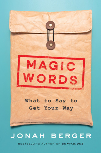 Magic Words book cover by Jonah Berger