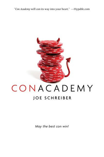 Con Academy book cover by Joe Schreiber