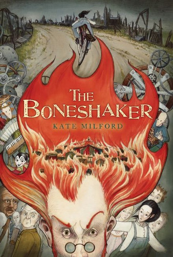 The Boneshaker book cover by Kate Milford