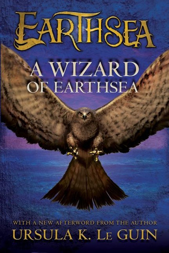 A Wizard of Earthsea book cover by Ursula K. Le Guin