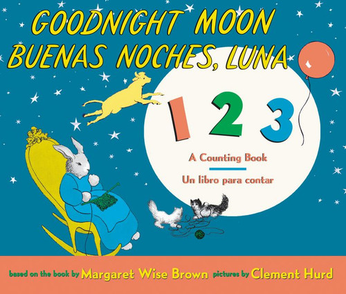 Goodnight Moon 123/Buenas noches, Luna 123: Bilingual Spanish-English book cover by Margaret Wise Brown