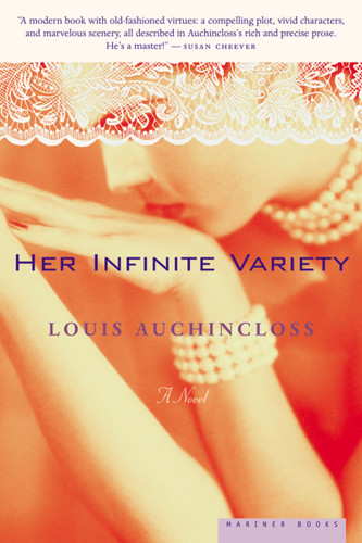 Her Infinite Variety: A Novel book cover by Louis Auchincloss