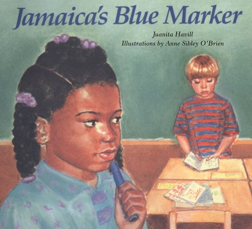 Jamaica's Blue Marker book cover by Juanita Havill
