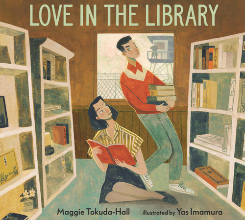 Love in the Library book cover by Maggie Tokuda-Hall