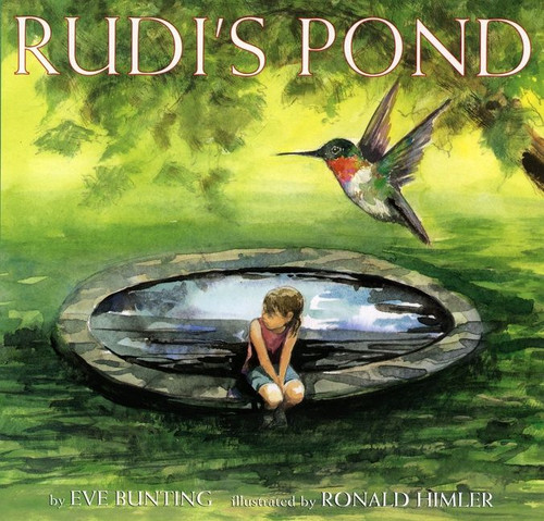 Rudi's Pond book cover by Eve Bunting