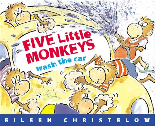 Five Little Monkeys Wash the Car book cover by Eileen Christelow