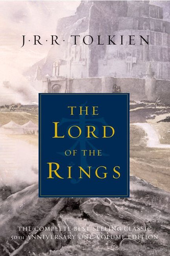 The Lord Of The Rings: The Fellowship of the Ring, The Two Towers, The Return of the King book cover by J.R.R. Tolkien