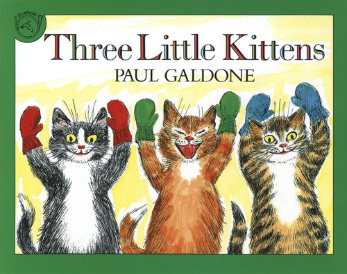 Three Little Kittens (Paul Galdone Nursery Classic #59) book cover by Paul Galdone