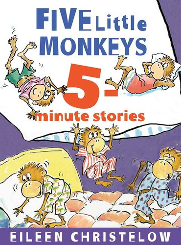 Five Little Monkeys 5-Minute Stories book cover by Eileen Christelow