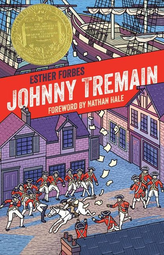Johnny Tremain: A Newbery Award Winner book cover by Esther Hoskins Forbes