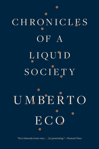 Chronicles Of A Liquid Society book cover by Umberto Eco