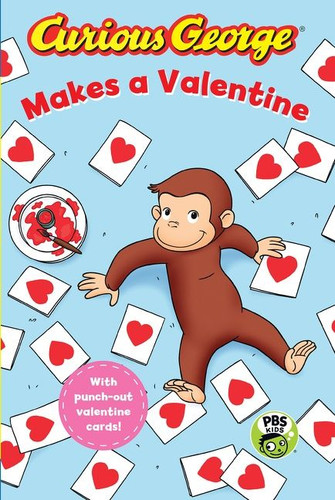 Curious George Makes a Valentine (CGTV Reader) (Curious George) book cover by H. A. Rey