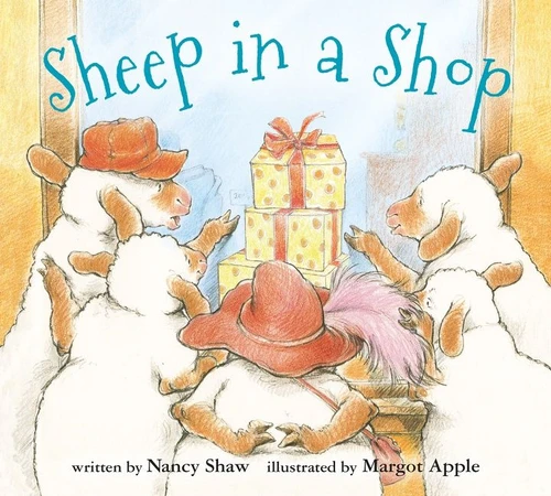 Sheep in a Shop (Sheep in a Jeep #34) book cover by Nancy E. Shaw
