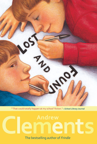 Lost and Found book cover by Andrew Clements