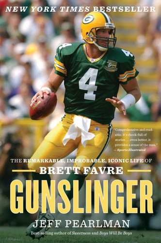 Gunslinger: The Remarkable, Improbable, Iconic Life of Brett Favre book cover by Jeff Pearlman