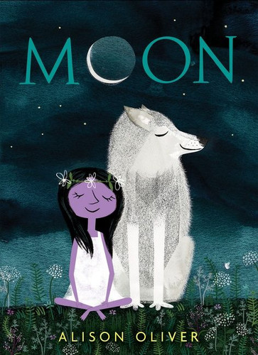 Moon book cover by Alison Oliver
