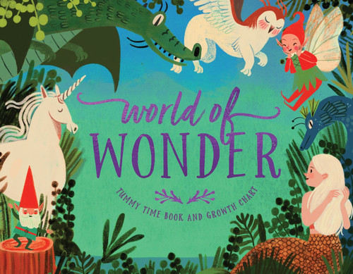 World of Wonder: Tummy Time Book and Growth Chart book cover by Clarion Books, Yas Imamura
