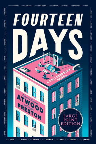 Fourteen Days: A Novel book cover by The Authors Guild, Margaret Atwood, Douglas Preston