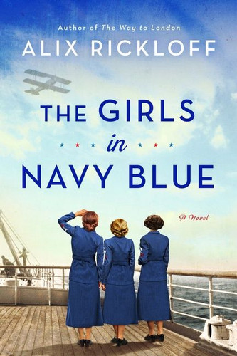 The Girls in Navy Blue: A Novel book cover by Alix Rickloff