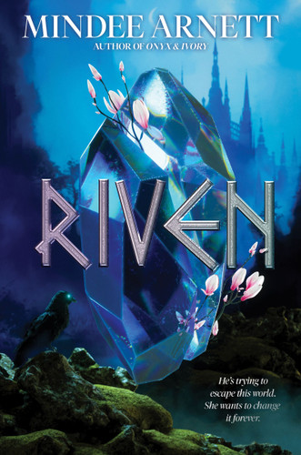 Riven book cover by Mindee Arnett