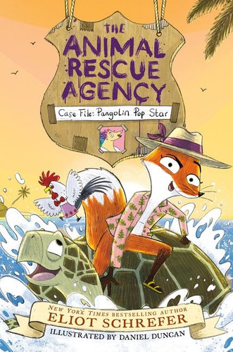The Animal Rescue Agency #2: Case File: Pangolin Pop Star (Animal Rescue Agency #2) book cover by Eliot Schrefer