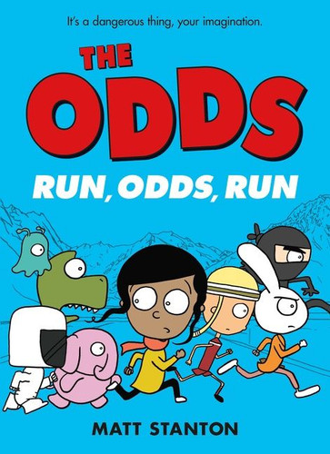 The Odds: Run, Odds, Run: A Graphic Novel (Odds #2) book cover by Matt Stanton